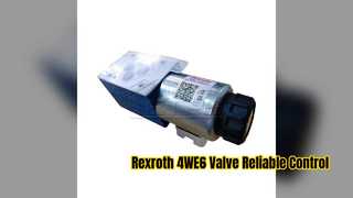 Válvula solenoide Rexroth 4WE6: control confiable