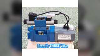 Control de precisión de válvula proporcional Rexroth 4WRKE