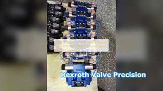 Control de precisión de la válvula de carrete Rexroth 4WEH10